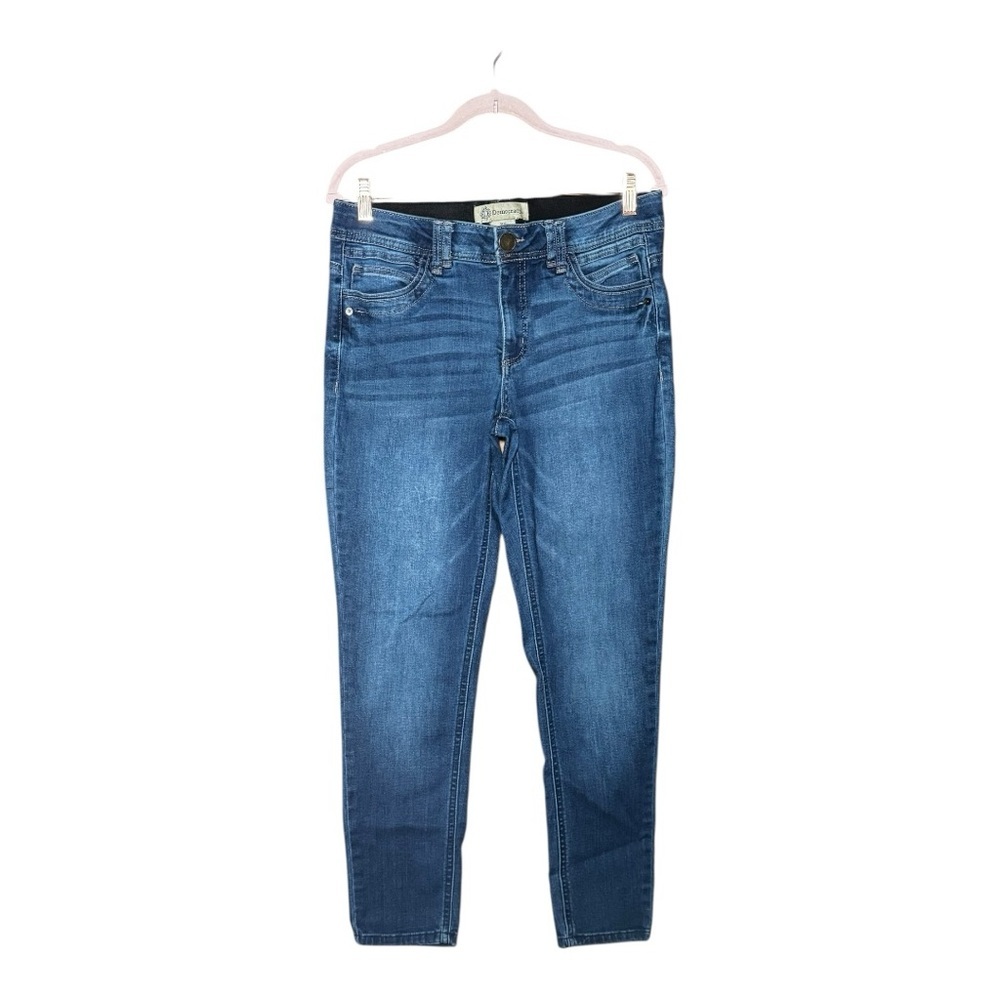 DEMOCRACY Ab Technology Blue Skinny Jeans with Stretch 8